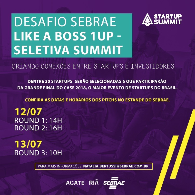 Desafio Sebrae Like A Boss 1UP
