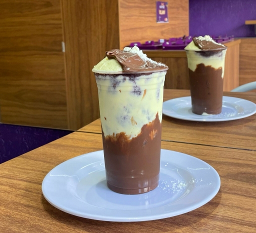 Açai Trufado Com Nutella e Mousse de Maracujá 300ML