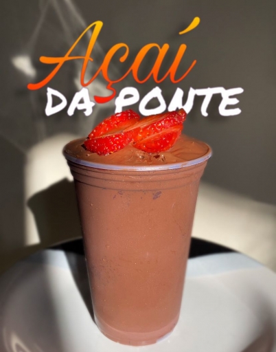 Açai Trufado Com Nutella e Fruta 300ML