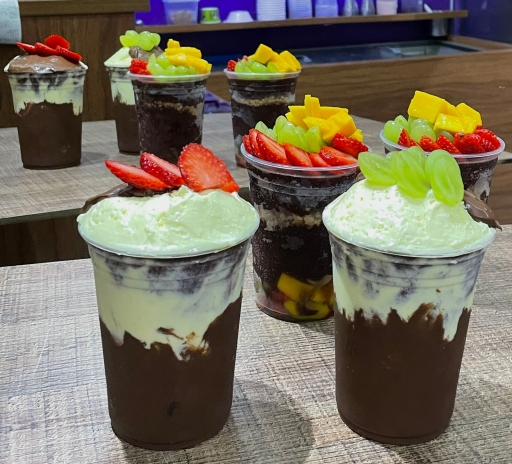 Açaí Trufado Com Nutella Mousse de Maracuja 500ML