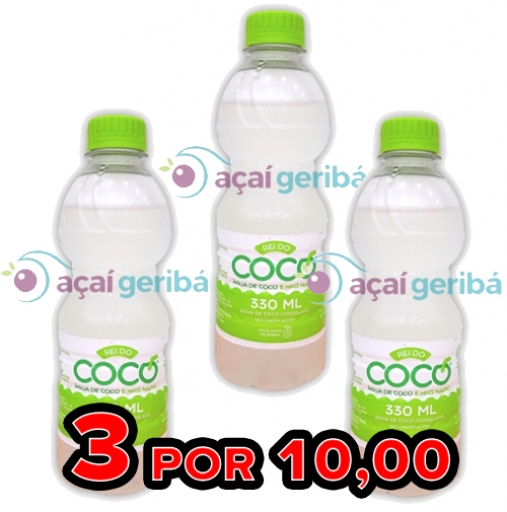 3 Água de Coco Por 10,00 3 Água de Coco Por 10,00
