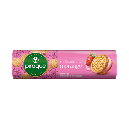 Piraque Recheado Morango