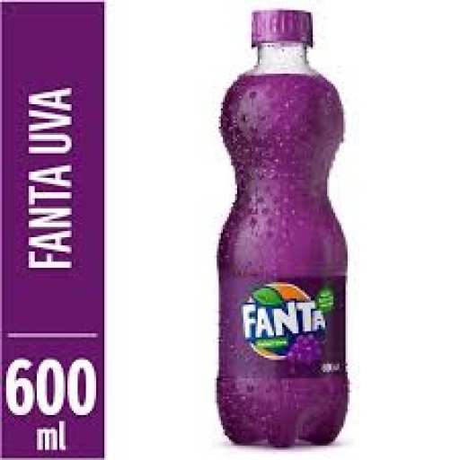 Refrigerante Fanta Sabor Uva Com 600ML
