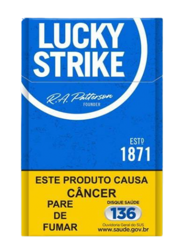 Lucky Strike Azul