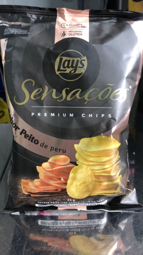 Lays Sensacoes Peito de Peru 45G