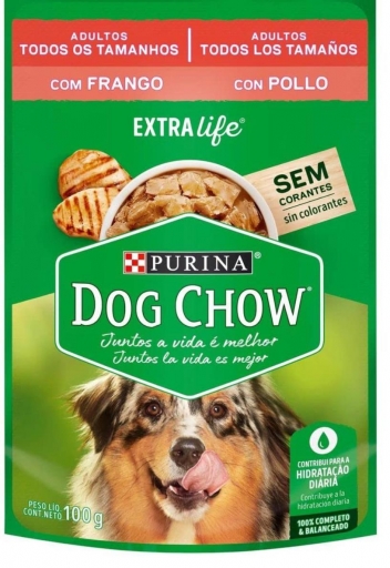 Sache Dogchow Cães Adultos - Frango