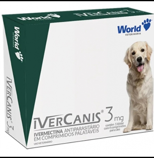 Ivercanis 3Mg Ate 15KG- Cx C/4 Comp