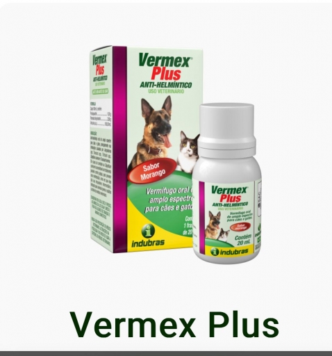 Vermex Plus Cães e Gatos 20ML