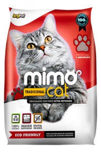 Areia Sanitária Mimocat Para Gatos 4KG