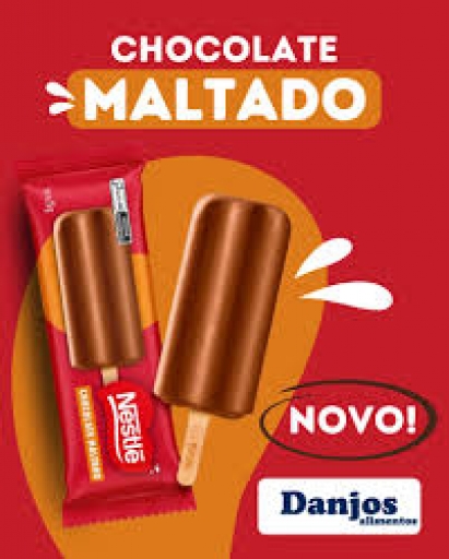 Picolé Chocolate Maltado