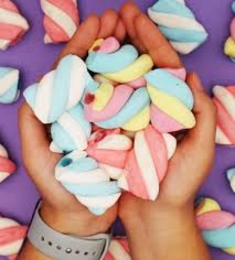 Mashimellow Recheado Com Geleia de Morango.