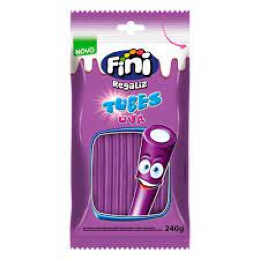 Fini Tubes Sabor Uva 80G