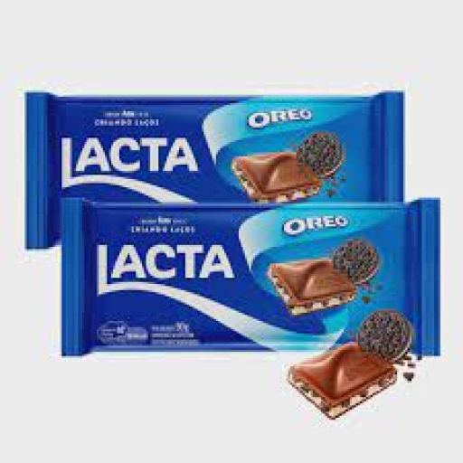 Barra Lacta Oreo Ao Leite 90G.