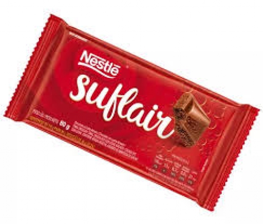Barra de Chocolate Suflair 80G