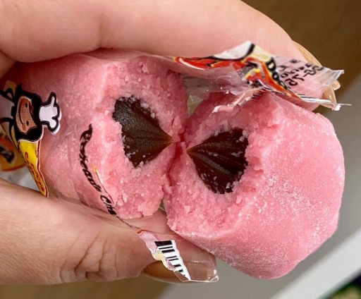 Doce de Leite Em Pó Sabor Morngo Recheado Com Chocolate.