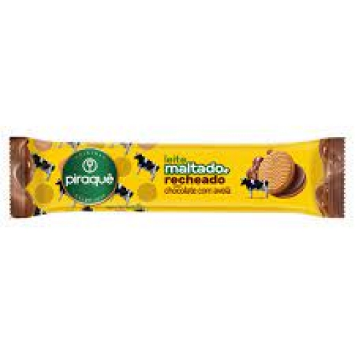 Biscoito Leite Maltado Recheado C/  Avelã.