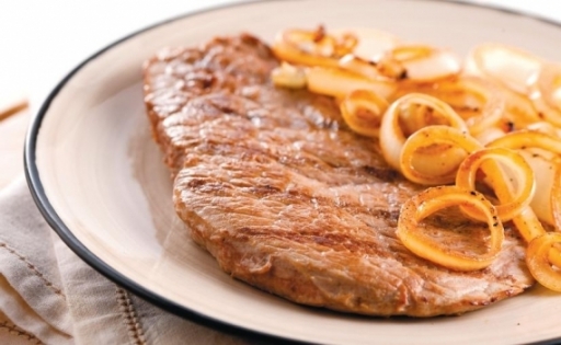 Bife de Pernil  ( Marmitex P )