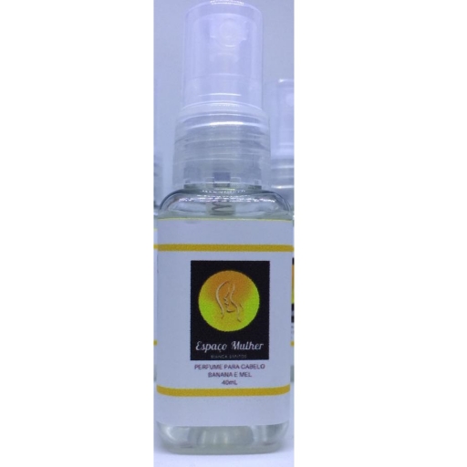 Perfume Para Cabelo Espaço Mulher Banana e Mel 40ML Perfume Para Cabelo Espaço Mulher Banana e Mel 40ML