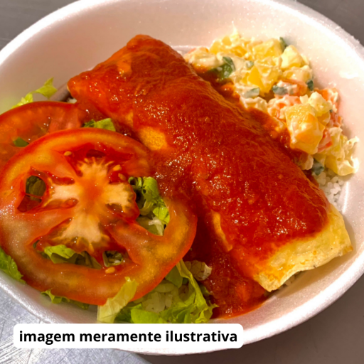 Barato do Dia 1 (Mini) Panqueca de Frango Com Catupiry