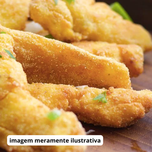 Iscas de Frango À Milanesa (Normal)