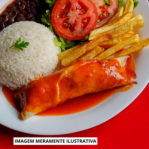 Panqueca de Frango Com Catupiry (Normal)