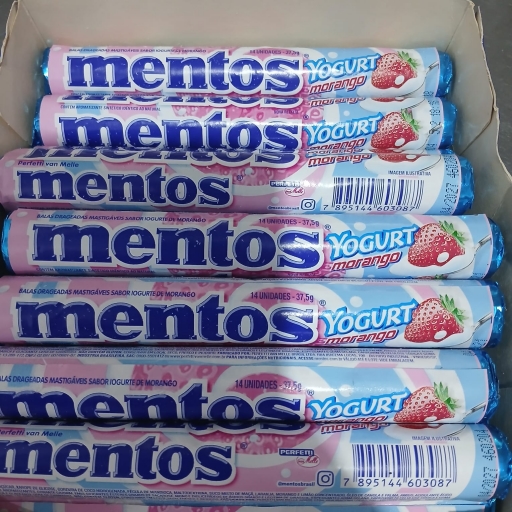 Mentos Yogurt Morango