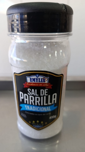 Sal de Parrilla Tradicional Emylia 450G