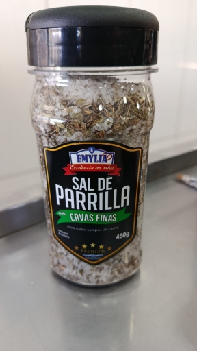 Sal de Parrilla Emylia Com Ervas Finas 450G
