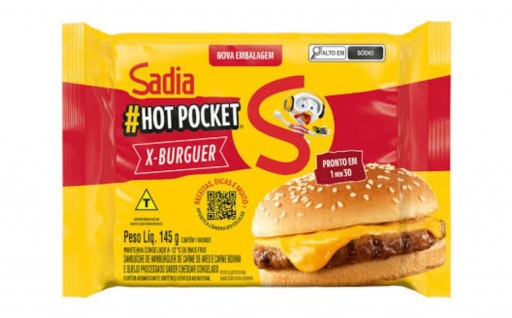 Hot Pocket X Burguer Sadia - Unidade
