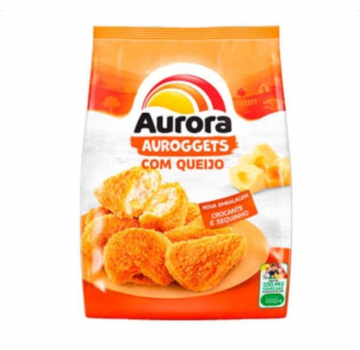 Auroggets Com Queijo 900Gr