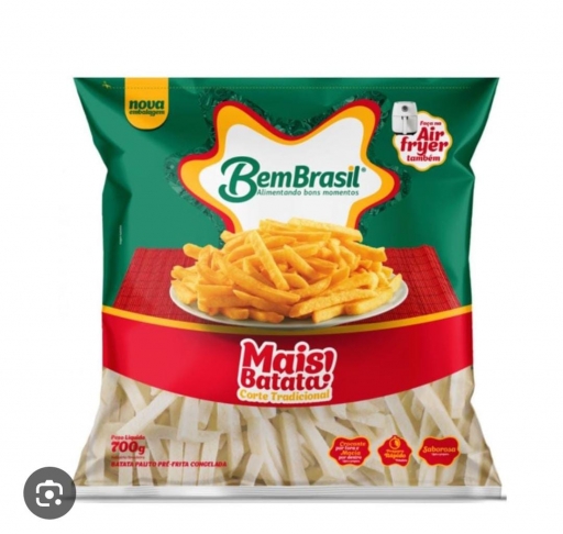 Batata Palito Pré Frita Bem Brasil 700G