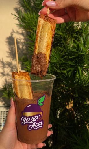 Crepe No Copo Chocolate