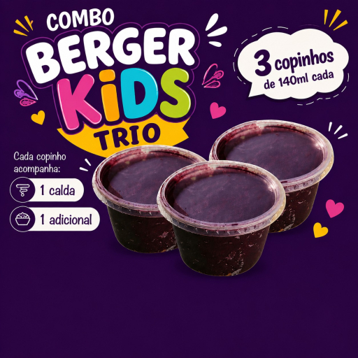 Berger Kids Trio (Copos Iguais)