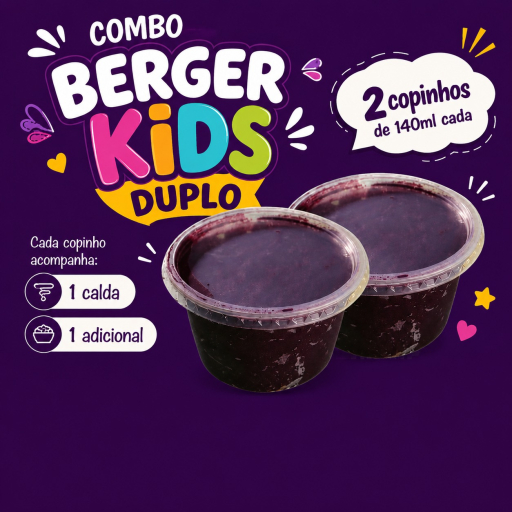 Berger Kids Duplo (Copos Iguais)