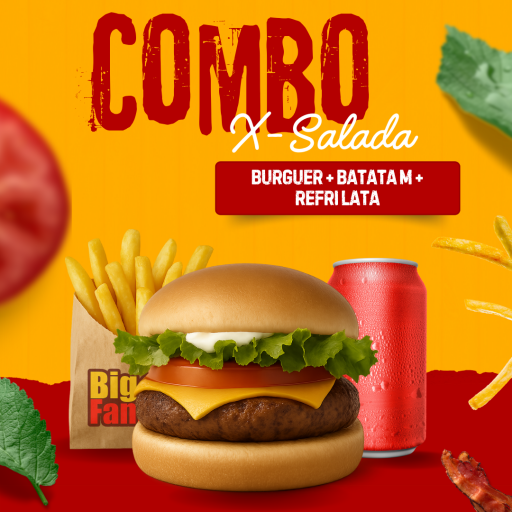 Combo 01 | X-Salada
