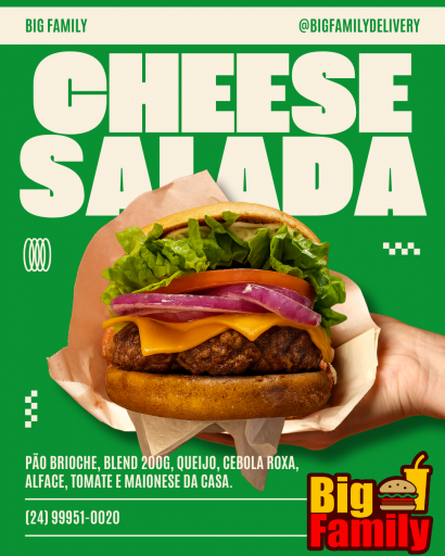 02. Cheese Salada (Artesanal)