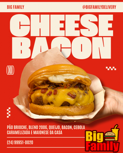 03. Cheese Bacon (Artesanal)