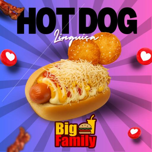 02 - Hot Dog 4 Queijos (Linguiça) Novo!