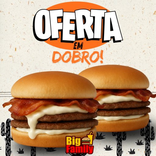 Oferta Em Dobro - 2 Double Catupiry Bacon