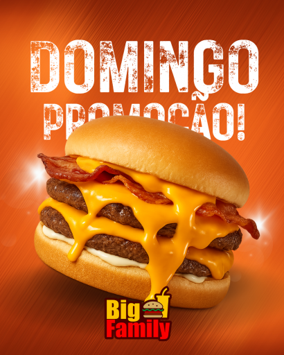 Double Cheddar Bacon (Domingo)