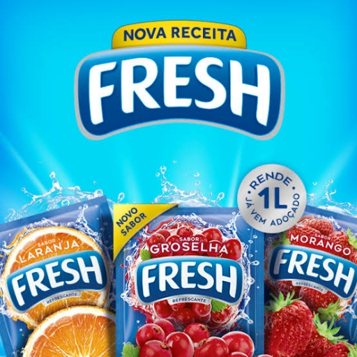 Refresco Fresh Sabor Abacaxi Faz 2L