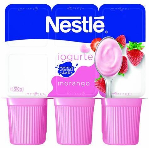 Iogurte Nestle Morango C/6