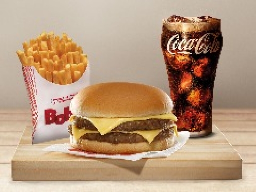 Dois Trios Double Cheese Por R$54,80