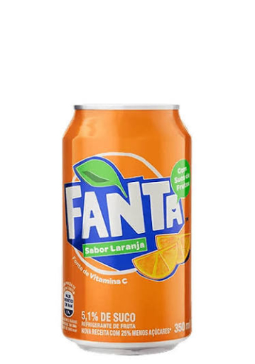 Fanta Laranja Lata 350ML
