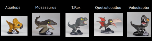 Miniatura Jurrasic World Sortida