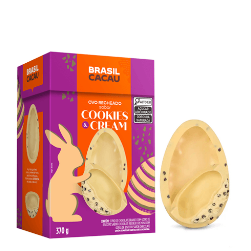 Ovo Recheado Cookies & Cream