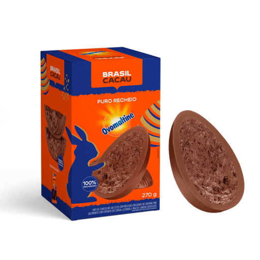 Ovo de Páscoa Recheado Meio A Meio Ovomaltine® 370Govo de Pá