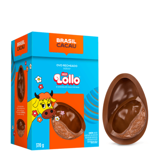 Ovo de Páscoa Recheado Lollo® Nestlé® 370G