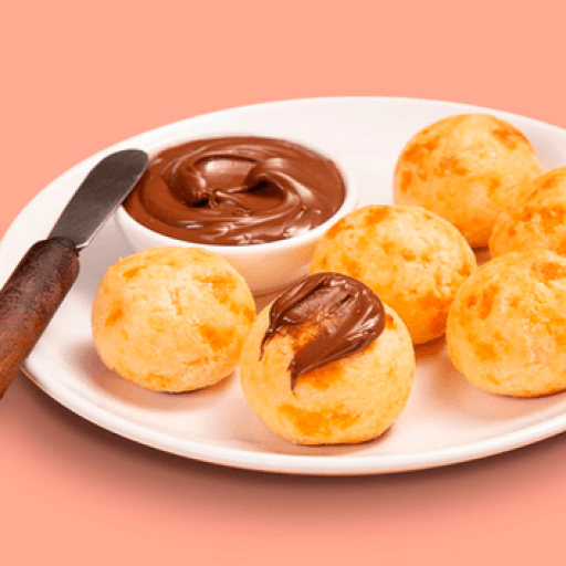 *pao de Queijo + Calda Extra