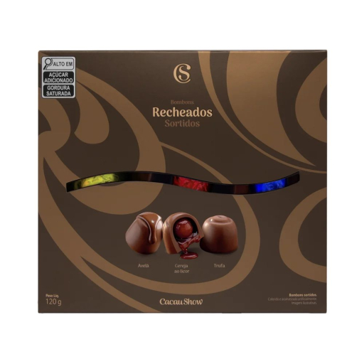 Caixa de Bombons Clássicos Sortidos 120G